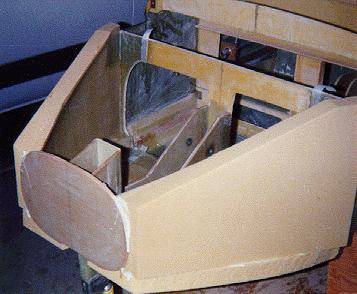 Nose sides after fuselage attachment