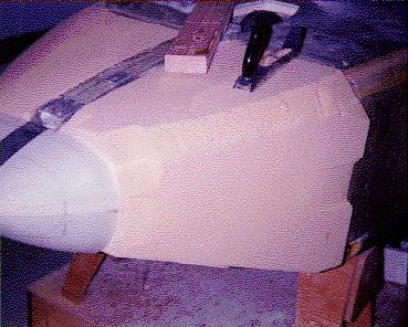 Nose bottom carving