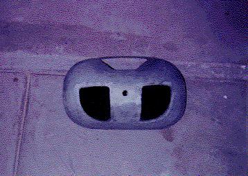 Landing light windows