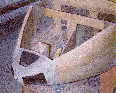 Inside view of the nose